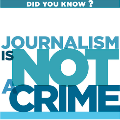 Kampaņa Turcijas žurnālistu un preses brīvības aizstāvībai.